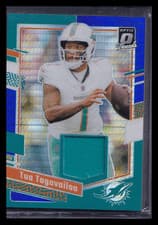 2023 Panini Donruss Optic Threads Prizm Tua Tagovailoa #DT-TT Patch