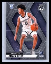 2025 2024-25 Panini Mosaic Jaylen Wells #240 RC