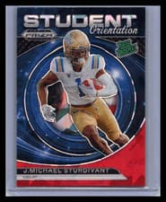 2024 Panini Prizm Draft Picks J. Michael Sturdivant #SO-JMS Rated Prospect