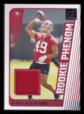 2024 Panini Donruss Football Isaac Guerendo #RPJ-IGU Jersey Patch