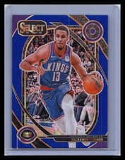 2025 2024-25 Panini Select Prizm Keegan Murray #231 Blue Courtside 23/75