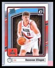 2025 2024-25 Panini Donruss Optic Rated Rookie Donovan Clingan #272
