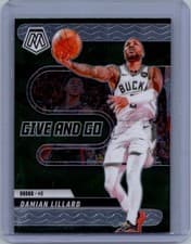 2024-25 Panini Mosaic Give and Go Damian Lillard #14