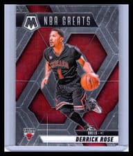 2025 2024-25 Panini Mosaic NBA Greats Derrick Rose #292