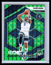 2025 2024-25 Panini Mosaic Anthony Edwards #9 Green Epic Performers