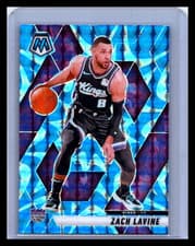 2025 2024-25 Panini Mosaic Basketball Zach LaVine #44 Blue Reactive