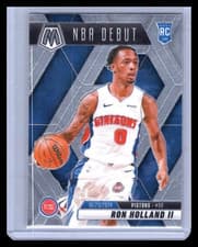 2025 2024-25 Panini Mosaic NBA Debut Ron Holland II #258 RC