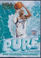 2024-25 Panini NBA Hoops Shai Gilgeous-Alexander Pure Players No. 6