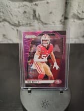 2024 Panini Prizm Football Fred Warner #255 Purple Pulsar Prism