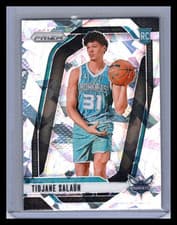 2024 2023-24 Panini Prizm Tidjane Salaün #262 Cracked Ice RC