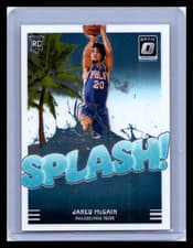 2025 2024-25 Panini Donruss Optic Splash Jared McCain #3 Holo RC