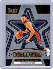 2025 2024-25 Panini Select Lodestars Stephen Curry #14