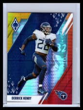 2021 Panini Phoenix Football Derrick Henry #99 Silver Holo
