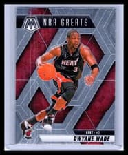 2025 2024-25 Panini Mosaic NBA Greats Dwyane Wade #300
