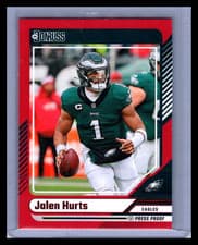 2024 Donruss Press Proof Jalen Hurts #50