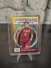 2022 Football's Finest Serge Gnabry #62 Gold Refractor 49/50