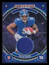 2024 Panini Rookies & Stars Star Search Malik Nabers #SS-MNS memorabilia RC