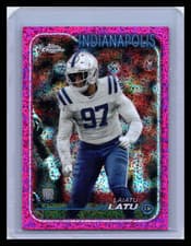 2023 Topps Chrome Laiatu Latu #247 Pink Sparkle 344/399 RC