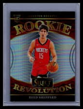 2025 2024-25 Panini Select Revolution Reed Sheppard #5 RC