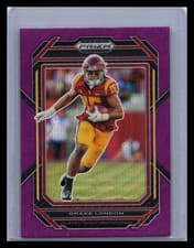 2023 Panini Prizm Draft Picks Drake London #34 Purple