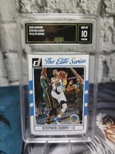 2016 Donruss Stephen Curry #2 ELITE SERIES Golden State Warriors GMA 10!